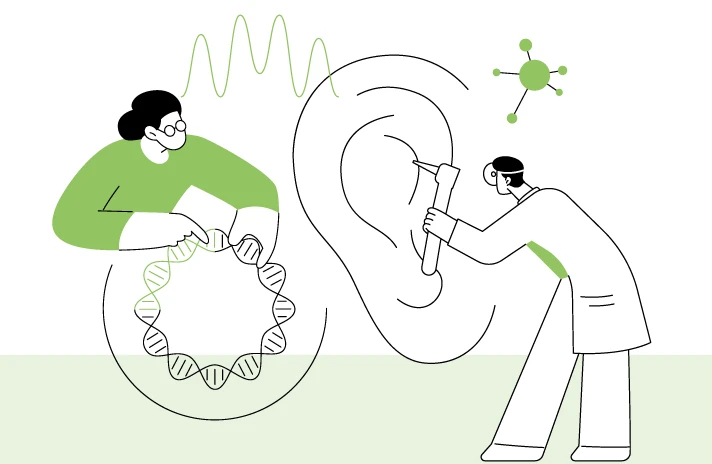 Hipoacusias de origen genético