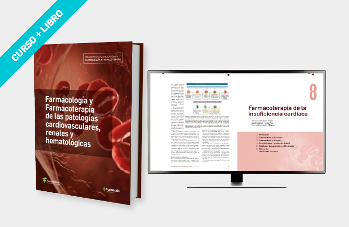 Curso online + libro - Farmacología y farmacoterapia de las patologías cardiovasculares, renales y hematológicas